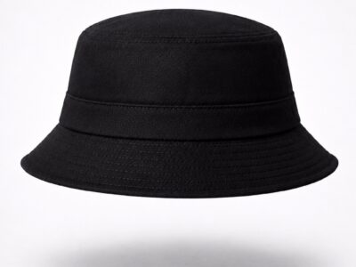 Bucket Hat – Solid Colour – Black back Bucket Hat – Solid Colour – Black back