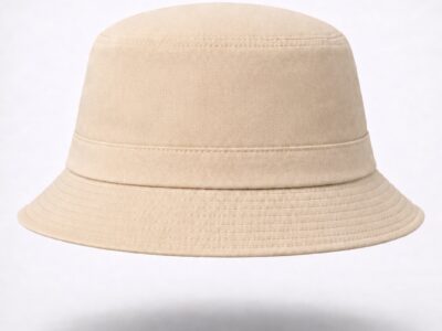 Bucket Hat – Solid Colour – Cream back Bucket Hat – Solid Colour – Cream back
