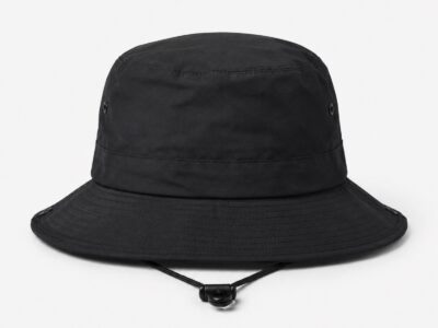 Bucket Hat – Draw String – Black back Bucket Hat – Draw String – Black back