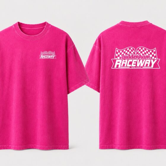 Luddenham Classic Acid Wash Tee – Pink